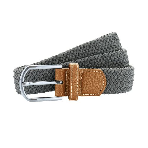Asquith & Fox Braid Stretch Belt Slate